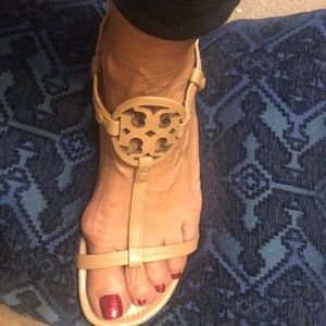Tory Burch wedge sandals SIze 8